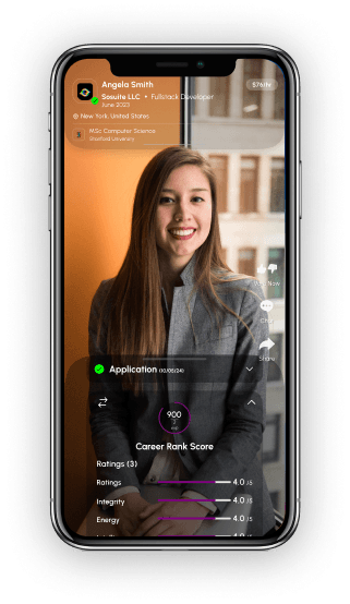 Meet Talent Phone Interface
